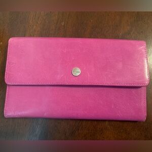 Abas Pink Clutch